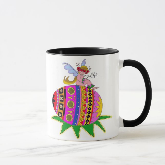 Tasse Ange et un Pysanka (Droite)