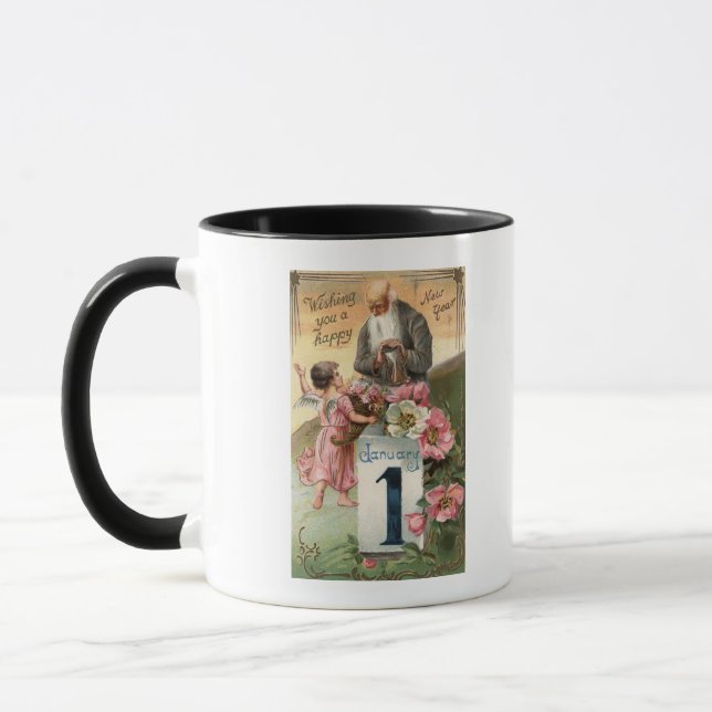 Tasse Angel et père Heure n° 2 (Gauche)