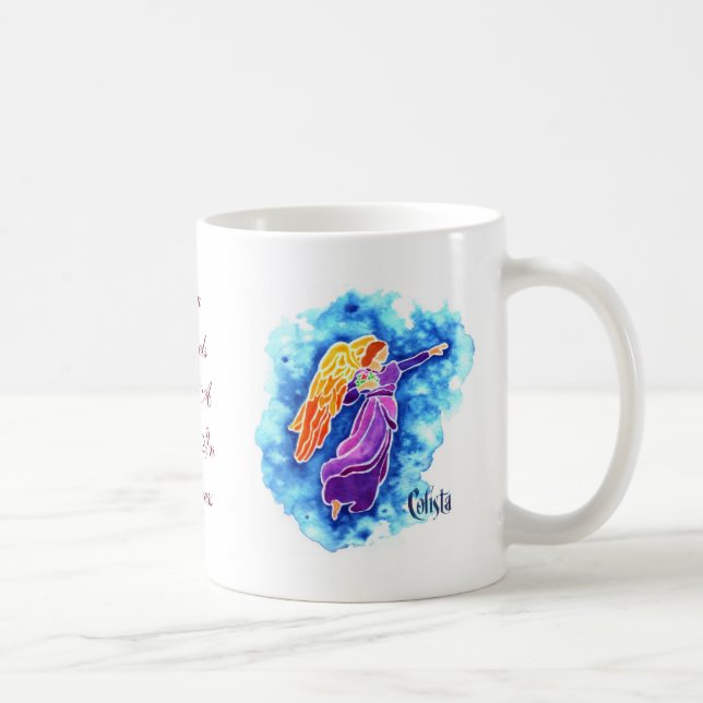 Tasse angélique de point (Droite)