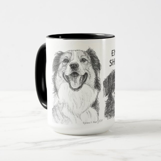 Tasse anglaise de berger (Devant gauche)