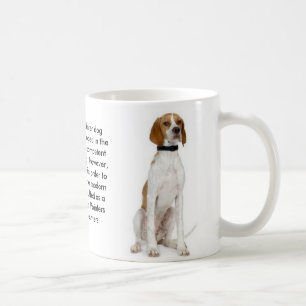 Tasse anglaise de race de chien d'indicateur