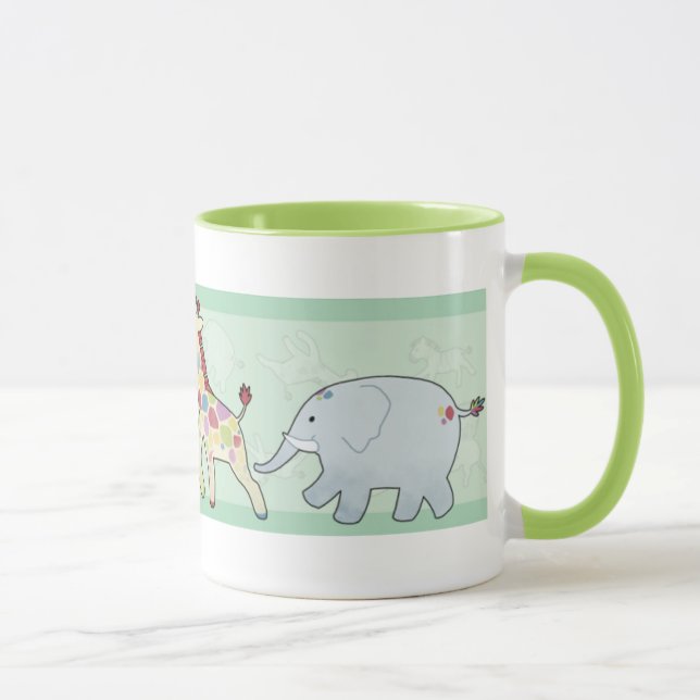 Tasse animale de jungle d'amis (Droite)