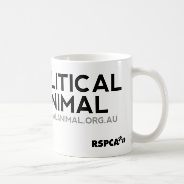 Tasse animale politique de RSPCA (Droite)