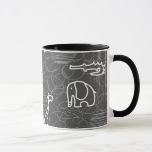 Tasse animaux 5 de safari