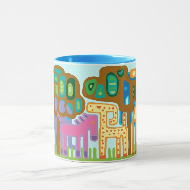 Tasse animaux de la jungle (Centre)