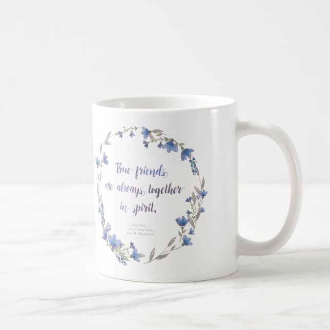 Tasse - Anne de citation verte de pignons (Droite)