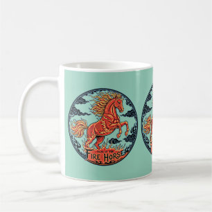 Tasse Année du Cheval de Feu