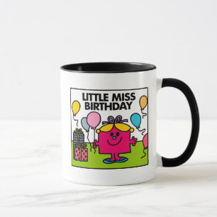 Tasse Anniversaire de la petite Miss Présentations et