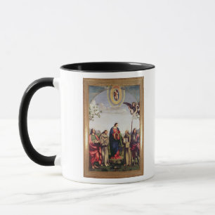 Tasse Annonce et saints, 1500