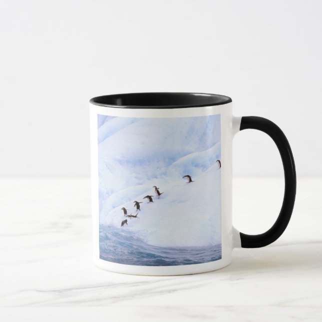 Tasse Antarctique, péninsule Antarctique. Écran (Droite)