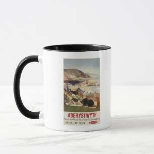 Tasse Antenne d'affiche britannique de chemins de fer de