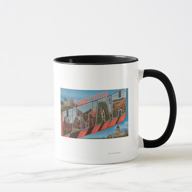 Tasse Antimoine, Utah - Scènes de grandes lettres (Droite)