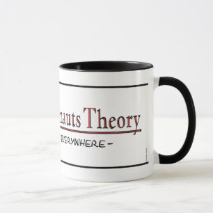 Tasse antique de théorie d'astronautes