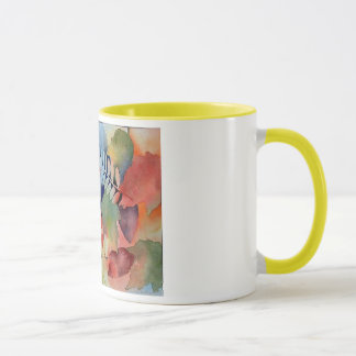 Tasse "Après l'automne" - une aquarelle par J. Fischer