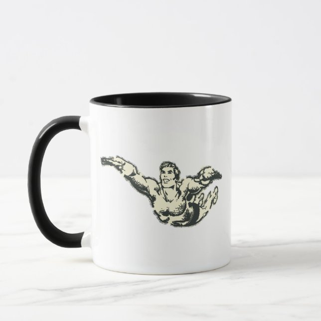 Tasse Aquaman Soars BW (Gauche)