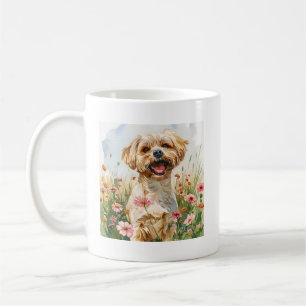 Tasse aquarelle maltaise