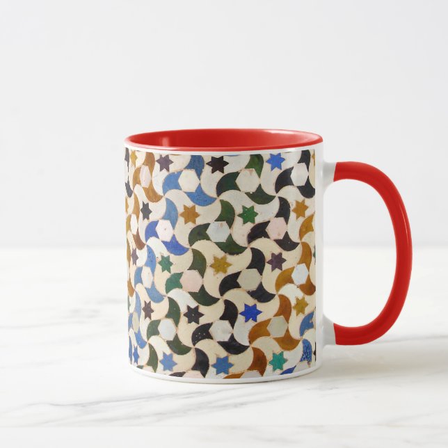 Tasse Arabe* Tile Mug, 1 (Droite)