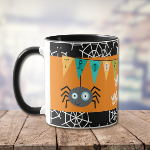 Tasse Araignée d'Halloween