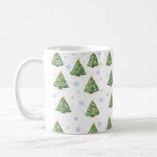 Tasse Arbre de Noël Blanc