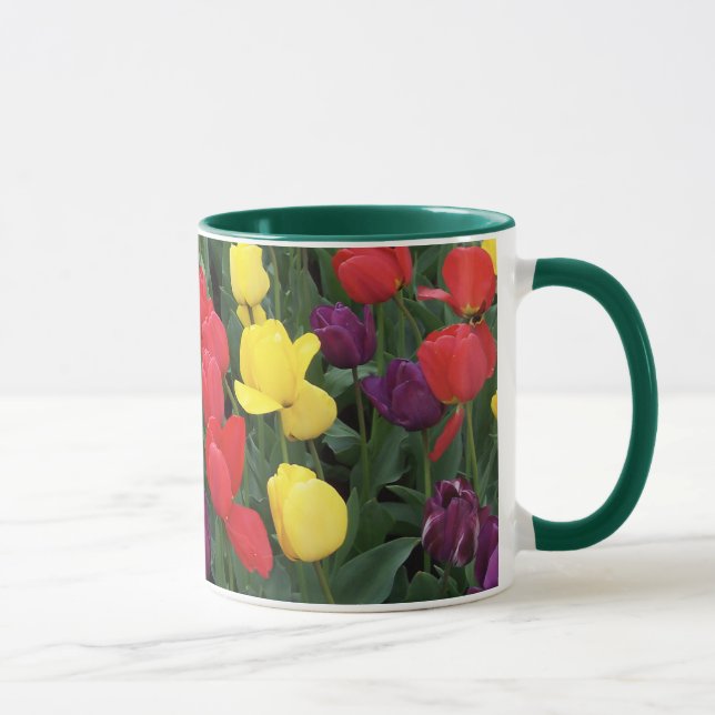 Tasse Arc-en-ciel de tulipe (Droite)