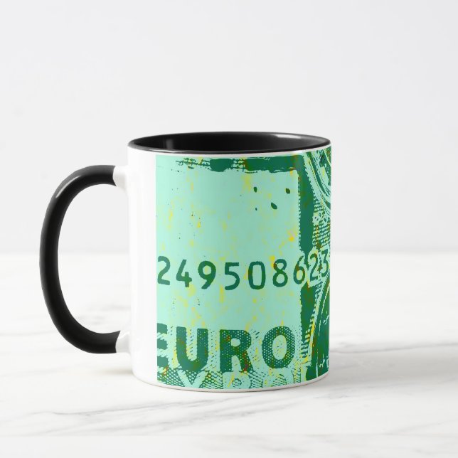 Tasse Argent vert (Gauche)