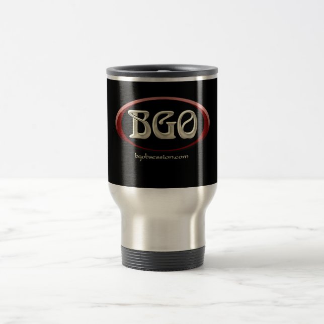 Tasse argentée de voyage (Centre)