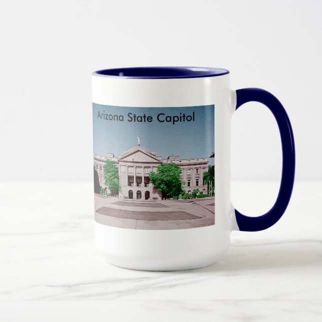 Tasse Arizona State Capitol teintée colorée (Droite)