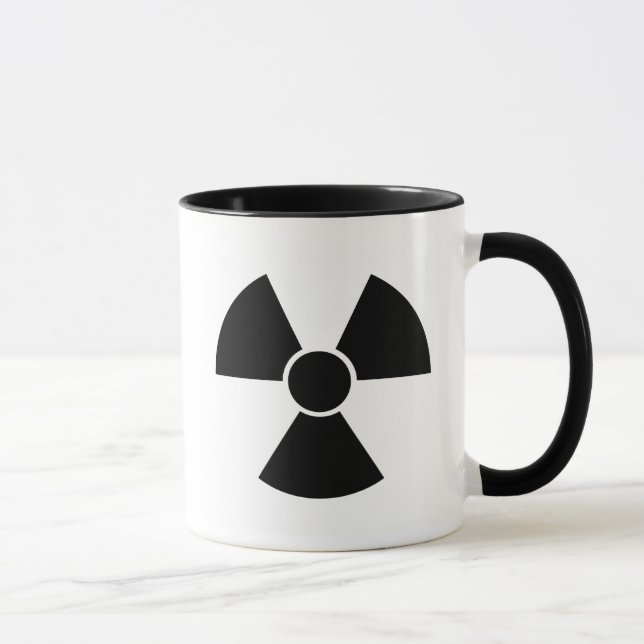 Tasse Arme nucléaire noire (Droite)