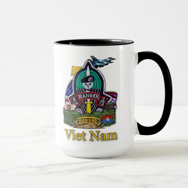 Tasse armée 75ème ranger aéroporté vétérans vietnam vété (Droite)