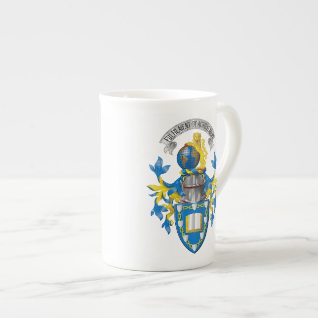 Tasse armoriale de la Chine de registre (Devant droit)