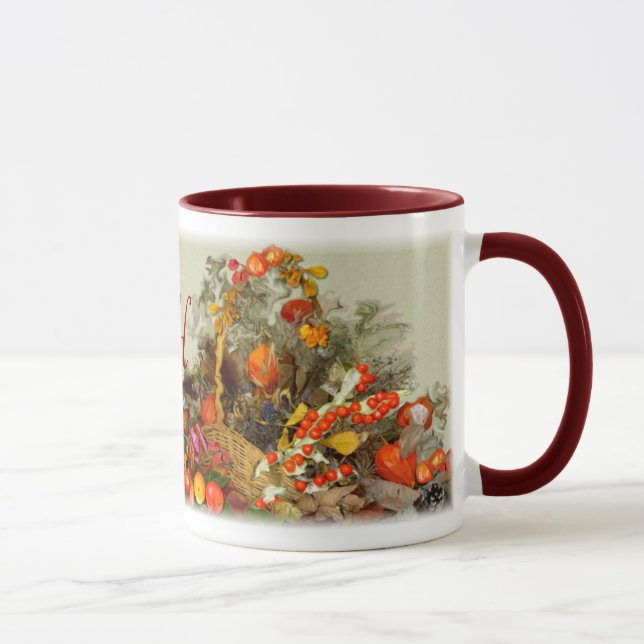 TASSE ARRANGEMENT D'AUTOMNE (Droite)
