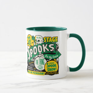 Tasse Art d'affiche de Spookshow - spectres sur le lâch