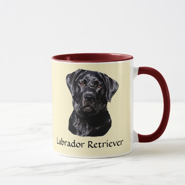 Tasse Art de labrador retriever (Droite)