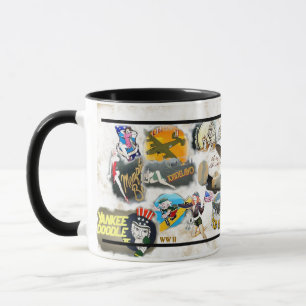 Tasse Art de nez de bombardier - WW II
