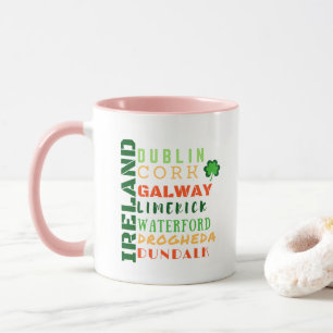 TASSE ART DU MÉTRO IRLANDE