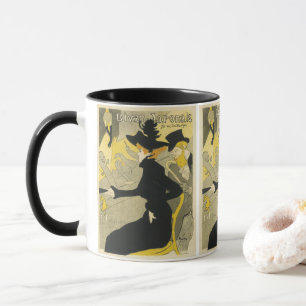 Tasse Art Nouveau, Divan Japonais par Toulouse Lautrec