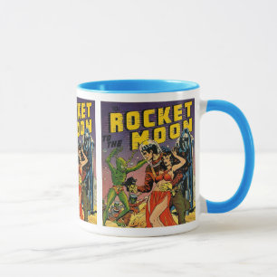 Tasse Art vintage de couverture de bande dessinée de Sc