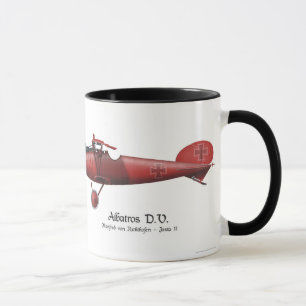 Tasse As de vol rouge de baron Manfred von Richthofen