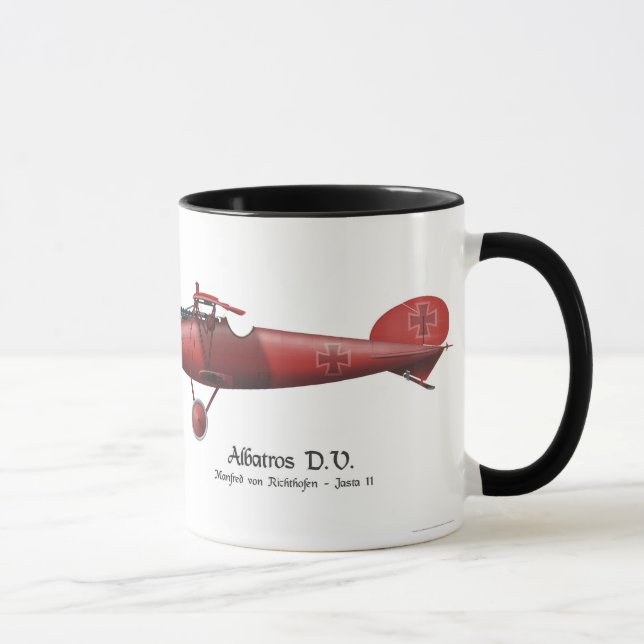 Tasse As de vol rouge de baron Manfred von Richthofen (Droite)
