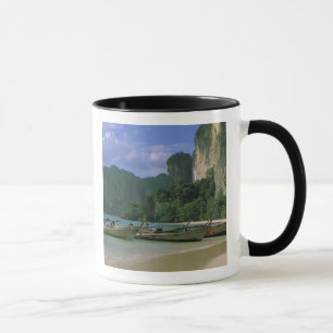 Tasse Asie, Thaïlande, Krabi. Plage de West Railay,