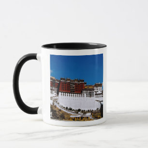 Tasse Asie, Tibet, Lhassa, Potala Palace aka Red 2