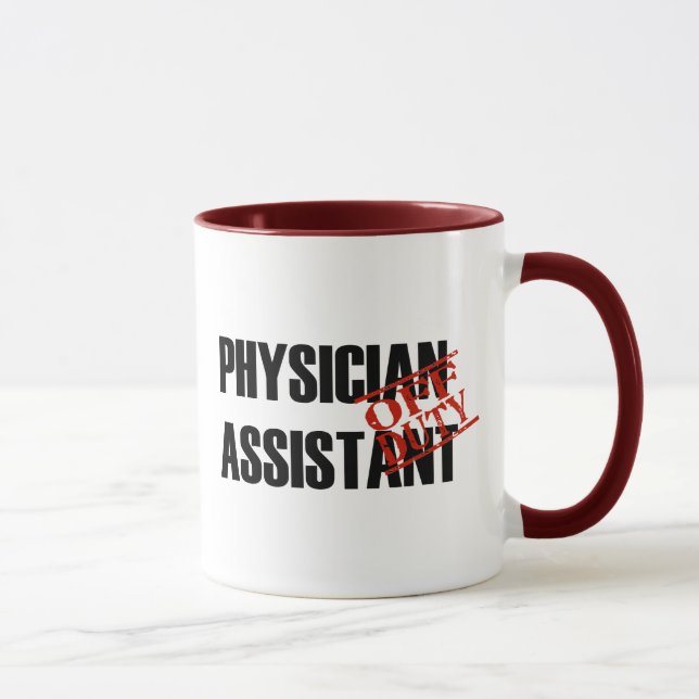 Tasse Assistant QUI N'EST PAS DE SERVICE de médecin (Droite)