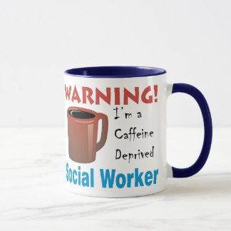 Tasse Assistant social déshérité par caféine