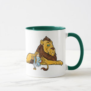 Tasse Assistant vintage d'Oz, Dorothy et Toto avec Lion