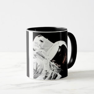 Tasse Astronaut Apollo 17 de la NASA Noir et Blanc