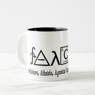 Tasse athée de coffe de groupe de FAACT