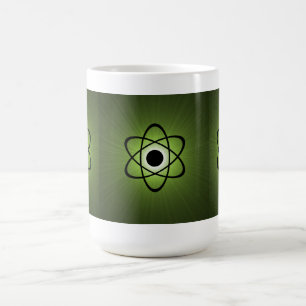 Tasse atomique ringarde, verte