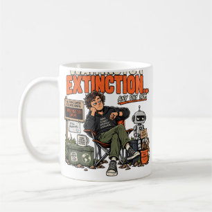 Tasse Attendant l'Extinction de l'IA