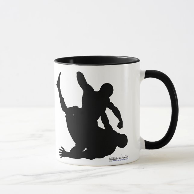 Tasse Au sol et livre de MIXED MARTIAL ART (Droite)