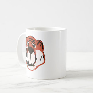 Tasse au Tigre Mignon qui Rugit